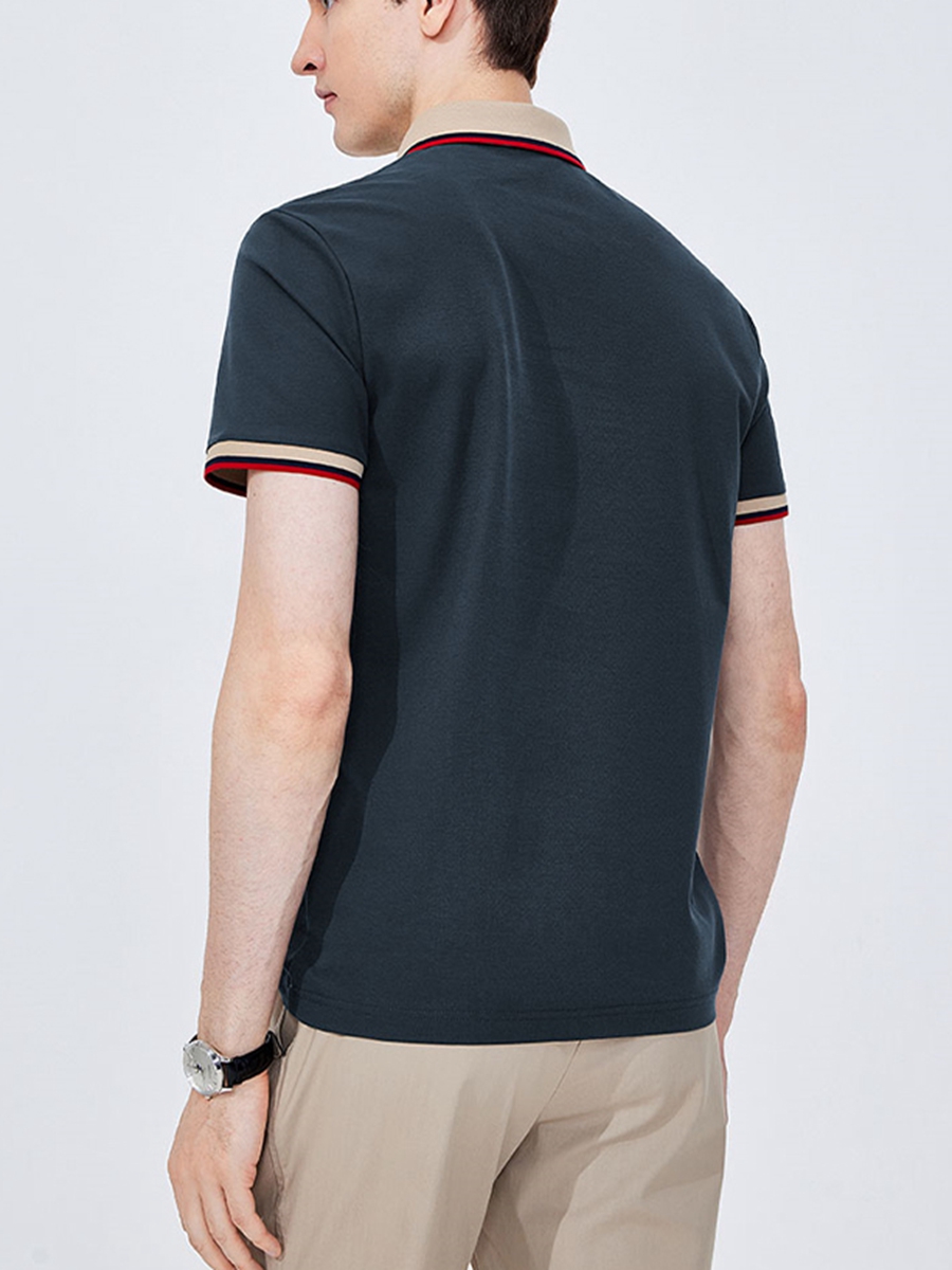 Custom short sleeve polo t-shirt  embroidery logo plain for men blank t shirt polo shirt