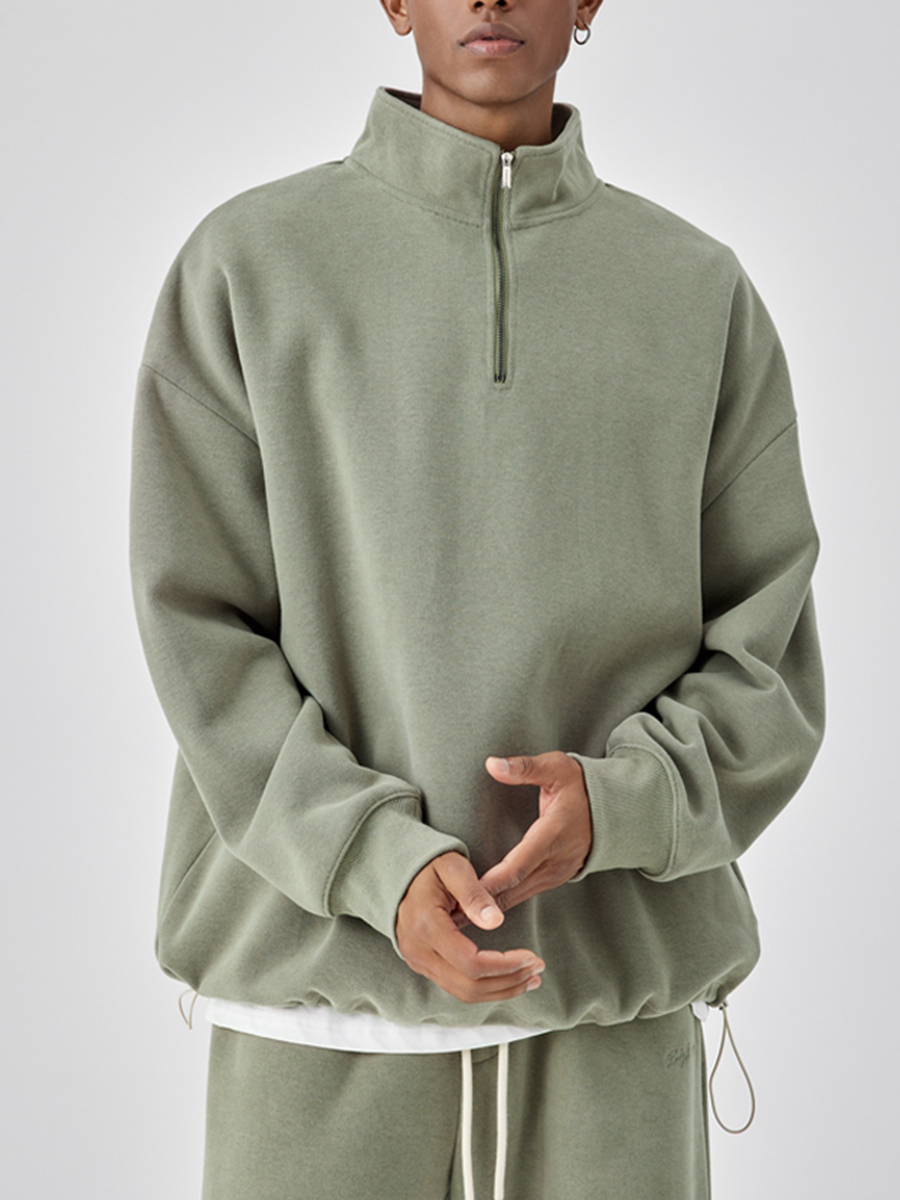 Custom logo blank tracksuit cotton 380gsm heavyweight embroidery sweatshirt oversized Custom logo blank tracksuit cotton 380gsm heavyweight embroidery sweatshirt oversized