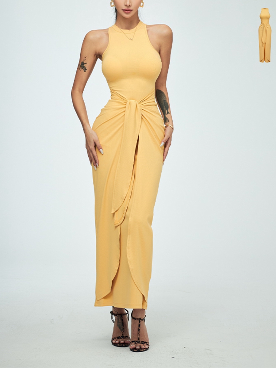 Custom Elegant Bodycon Dress - Slim Fit, Knee-Length, High-Quality Fabric