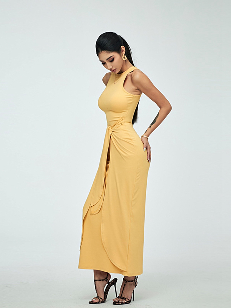 Custom Elegant Bodycon Dress - Slim Fit, Knee-Length, High-Quality Fabric