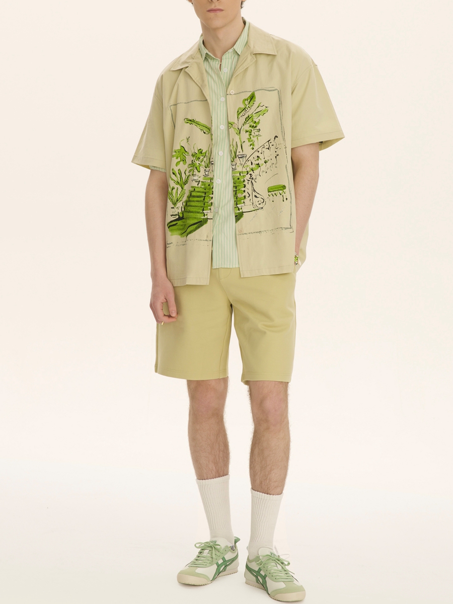 MOQ50 Custom Flower Shirts Printing Fashion Factory