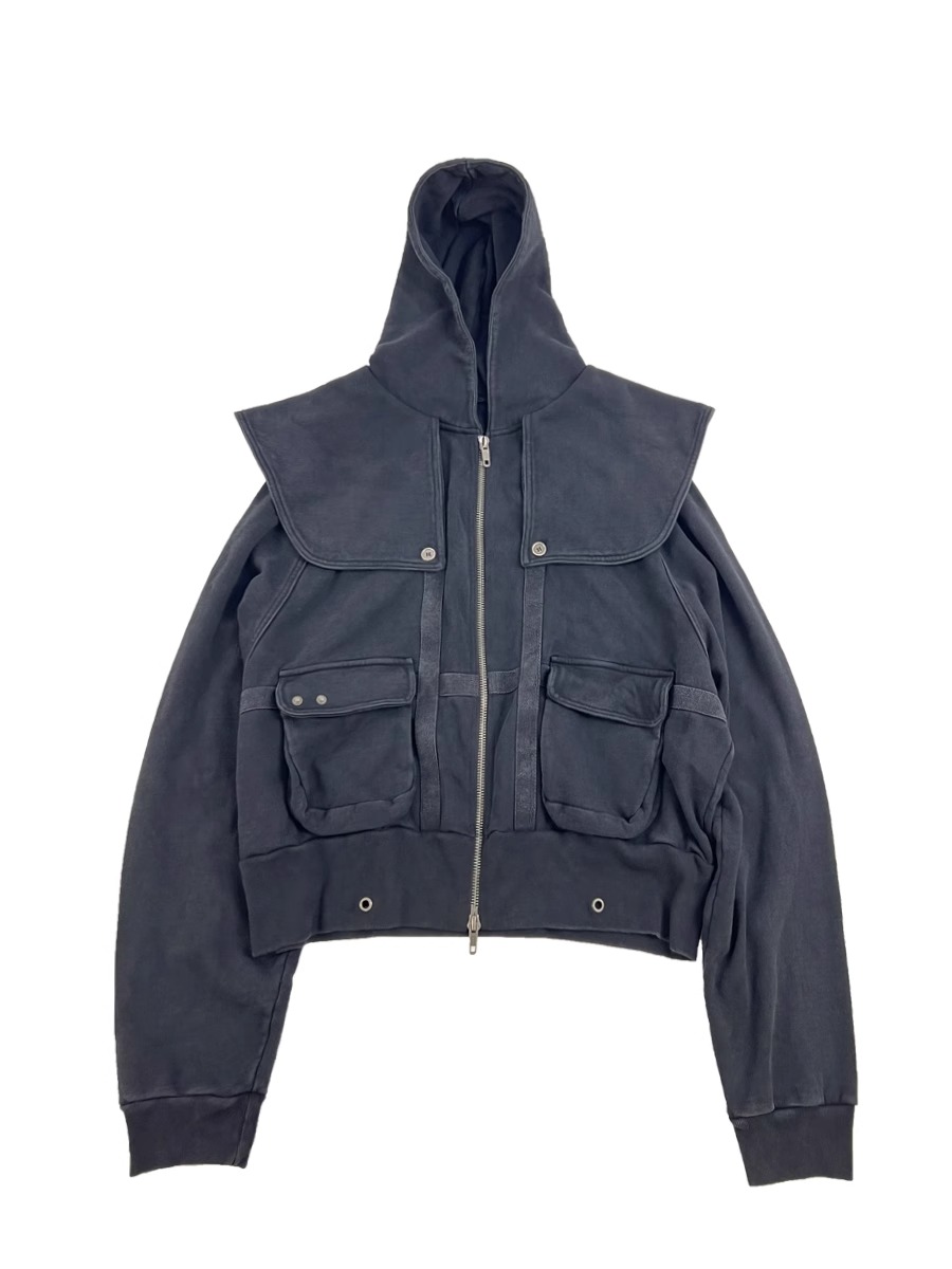 MOQ 50 Vintage Hoodie Jacket French Terry Streetwear MOQ 50 Vintage Hoodie Jacket French Terry Streetwear